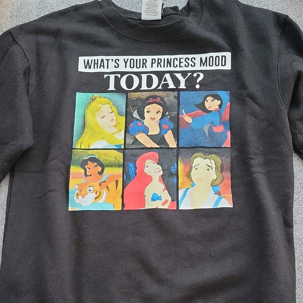Black Princess Mood Kids T-Shirt